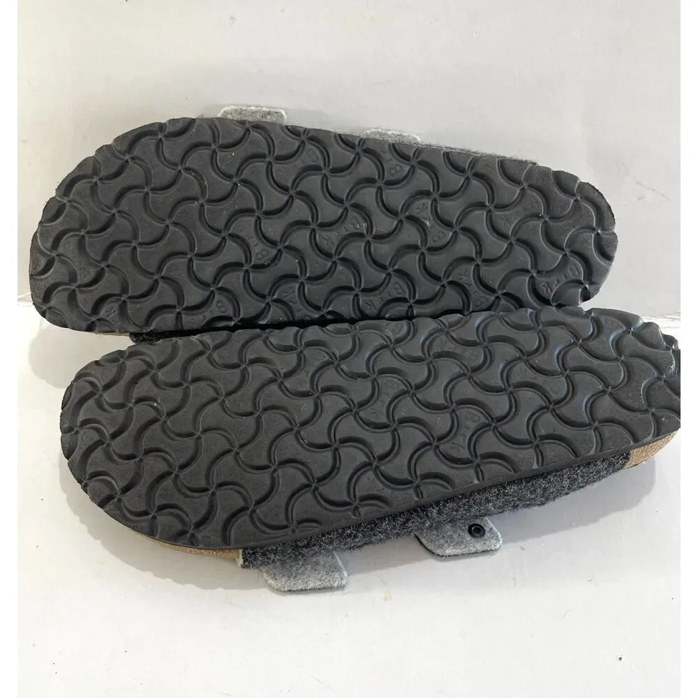 Birkenstock sandals arizona Shearling dark gray lined unisrex